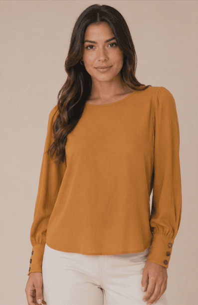 BLUSA CASUAL M/L VISCOLINHO BOTÕES