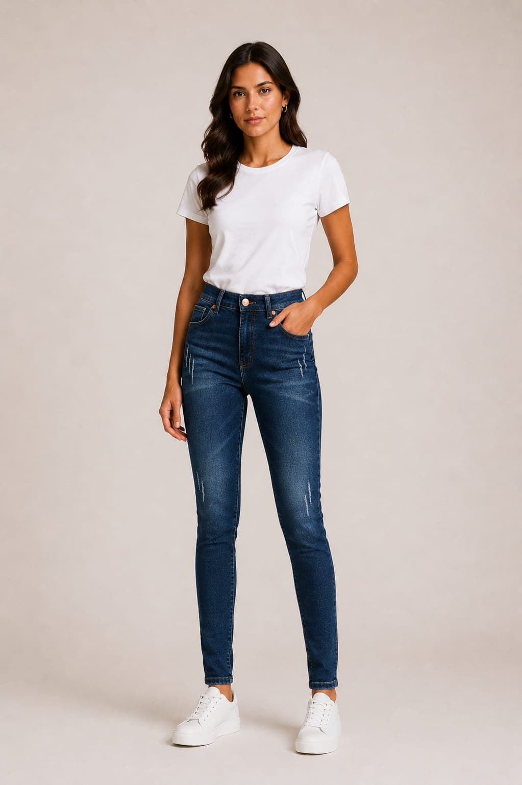 CALÇA FEMININA SKINNY JEANS